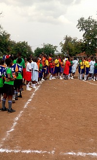 During games and sports organised by SSO through community schools